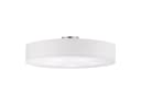 Trio Leuchten LED Deckenleuchte Warmweiß Stoff Lampenschirm Weiß Bild 2