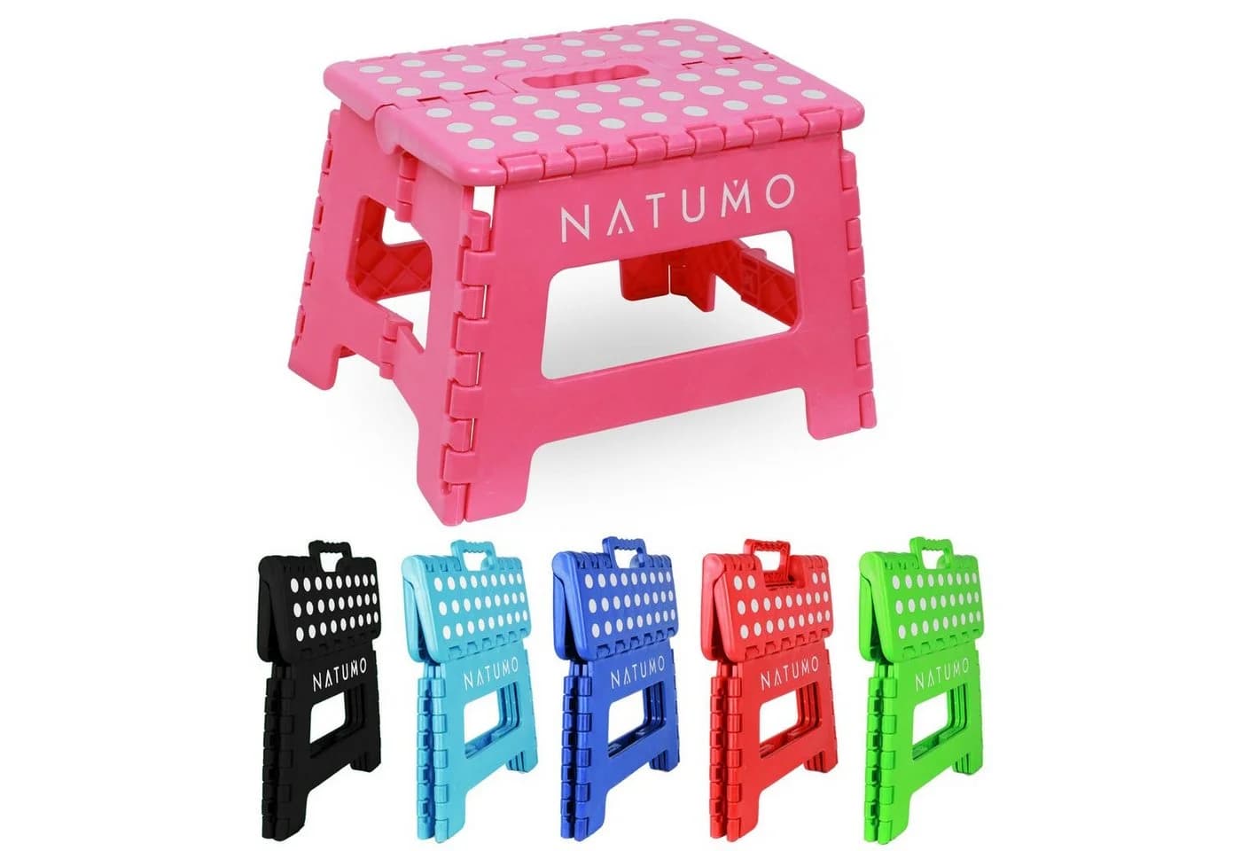 natumo Tritthocker Klapphocker Pink - Bild 2