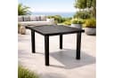 Mojawo Gartentisch Outdoor Tisch Anthrazit Kunststoff Bild 1