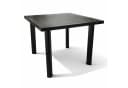 Mojawo Gartentisch Outdoor Tisch Anthrazit Kunststoff Bild 2