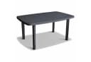 Mojawo Gartentisch Anthrazit Kunststoff Modern Bild 2