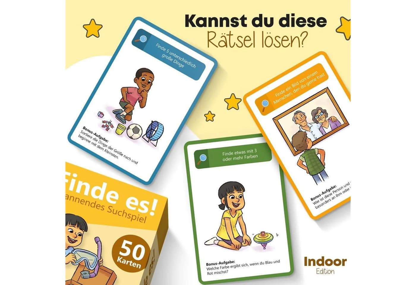 GLÜCKSWOLKE Spiel Outdoor & Indoor Schatzsuche für Kinder - Bild 4