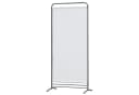 Angel Living Klappbarer Paravent Sichtschutzwand Weiß/Beige Bild 2