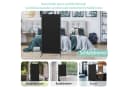Angel Living Paravent Raumteiler-Paravent 81x180 cm Sichtschutz Stahl Polyester Schwarz Bild 4