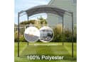 Angel Living Gartenpavillon 2,5x2,5 m Grau UV-beständig Bild 5