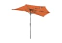 Angel Living Halbrund Sonnenschirm 2,7m mit Kurbel & Neigung Bild 2
