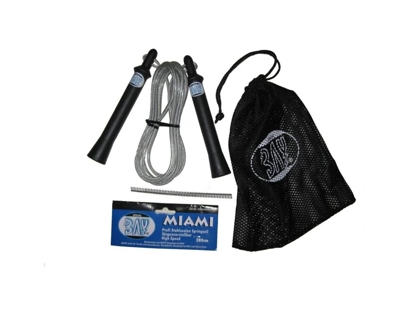 BAY-Sports Mesh Bag Kordelzug Schwarz Sporttasche - Bild 5