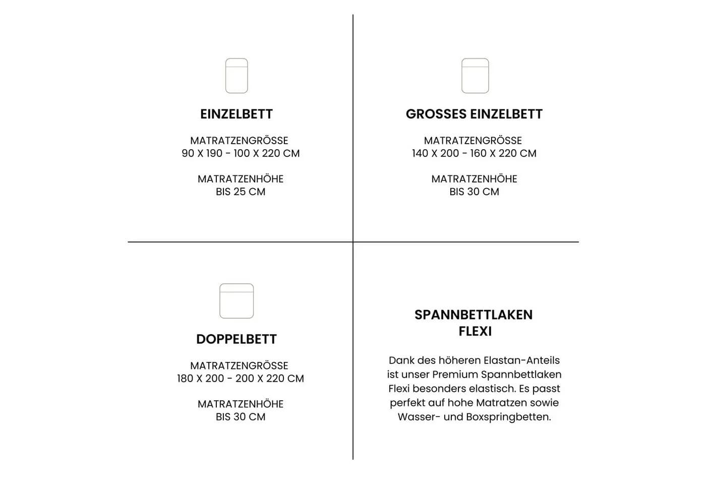 Spannbettlaken SCHIESSER Flexi 95% Baumwolle 5% Elasthan Helltaupe - Bild 4