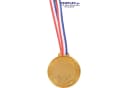 EDUPLAY Lernspielzeug Kunststoff-Medaille mit Sicherheitsverschluss gold Bild 4