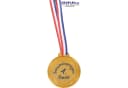 EDUPLAY Lernspielzeug Kunststoff-Medaille mit Sicherheitsverschluss gold Bild 5