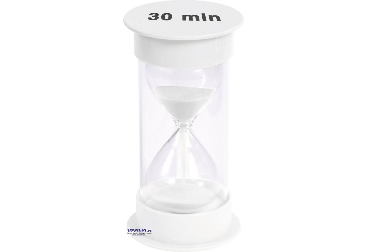 EDUPLAY Lernspielzeug Sanduhr Weiß Modernes Design