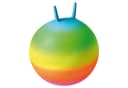 EDUPLAY Spielzeug-Gartenset Regenbogen-Hüpfball Ø 50 cm, Griffe 10 cm Bild 2