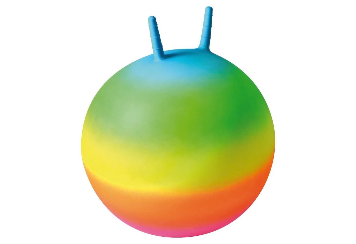 EDUPLAY Spielzeug-Gartenset Regenbogen-Hüpfball Ø 50 cm, Griffe 10 cm - Bild 2