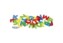 EDUPLAY Lernspielzeug Transparente Buchstaben Bunt 26-teilig Bild 1