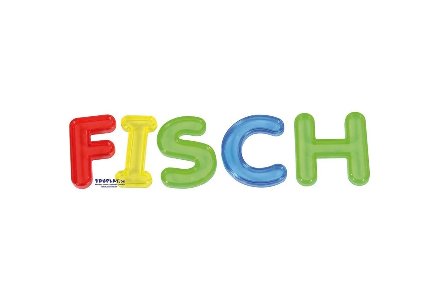 EDUPLAY Lernspielzeug Transparente Buchstaben Bunt 26-teilig - Bild 5
