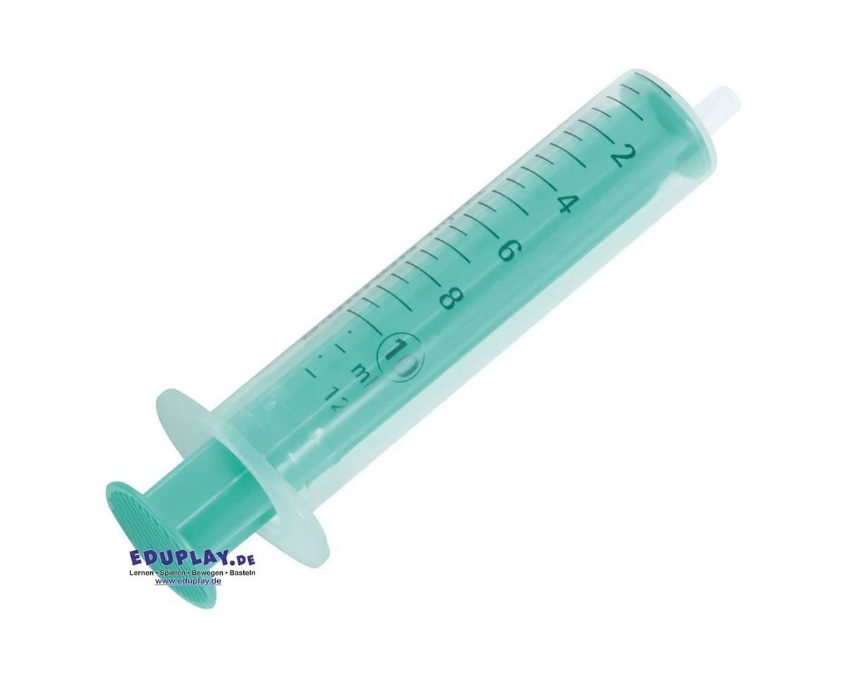EDUPLAY Lernspielzeug Spritze 10 ml Transparent