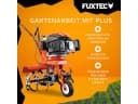 FUXTEC Benzinmotorhacke FX-AF1139-SET1, 36 cm Arbeitsbreite, 4-Takt Motor, regulierbare Pflugtiefe, 3000 U/min Bild 3