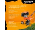 FUXTEC Benzinmotorhacke FX-AF1139-SET1, 36 cm Arbeitsbreite, 4-Takt Motor, regulierbare Pflugtiefe, 3000 U/min Bild 4