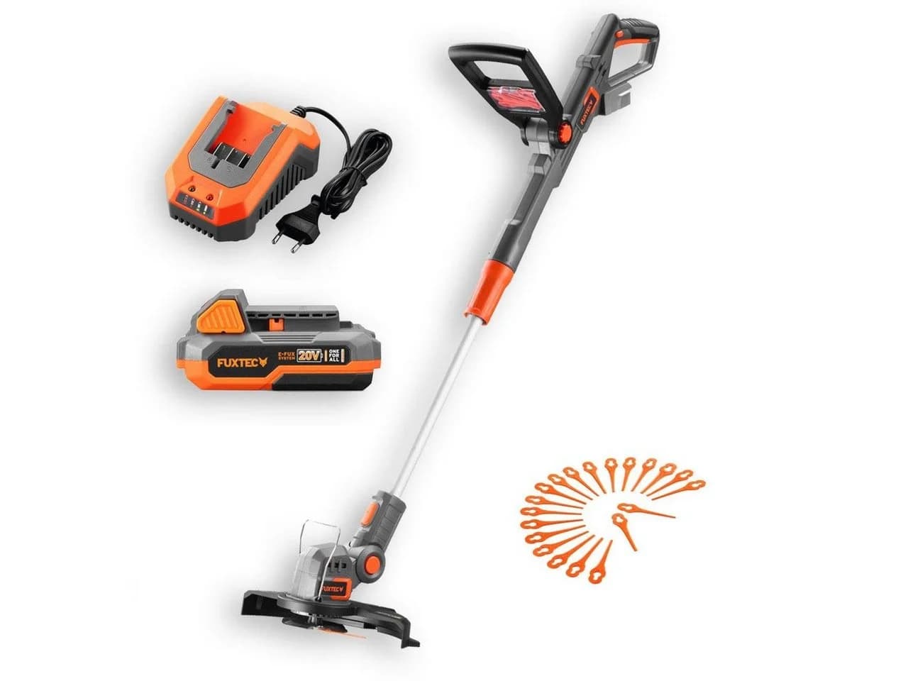 FUXTEC Akku-Motorsense FX-E1RT20-SET 20V mit 2Ah Akku & Ladegerät - Bild 2