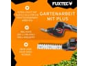 FUXTEC Akku-Heckenschere FX-E1HS20-SET, 20V, 52cm Arbeitsbereich, 2Ah-Akku Bild 3