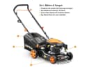FUXTEC Benzinrasenmäher FX-RM4346ECO 42 cm Schnittbreite 3 PS 146 ccm Bild 5