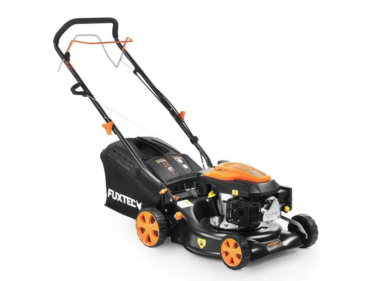 FUXTEC Benzinrasenmäher FX-RM4346 42cm Schnittbreite 3PS Schwarz - Bild 2