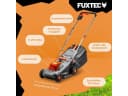 FUXTEC 20V Akku Rasenmäher & Heckenschere Set Schwarz Bild 1