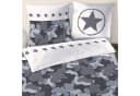 MTOnlinehandel Bettwäsche Camouflage 2-teilig Schwarz Grau Biber Bild 1