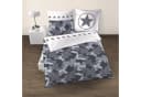 MTOnlinehandel Bettwäsche Camouflage 2-teilig Schwarz Grau Biber Bild 2