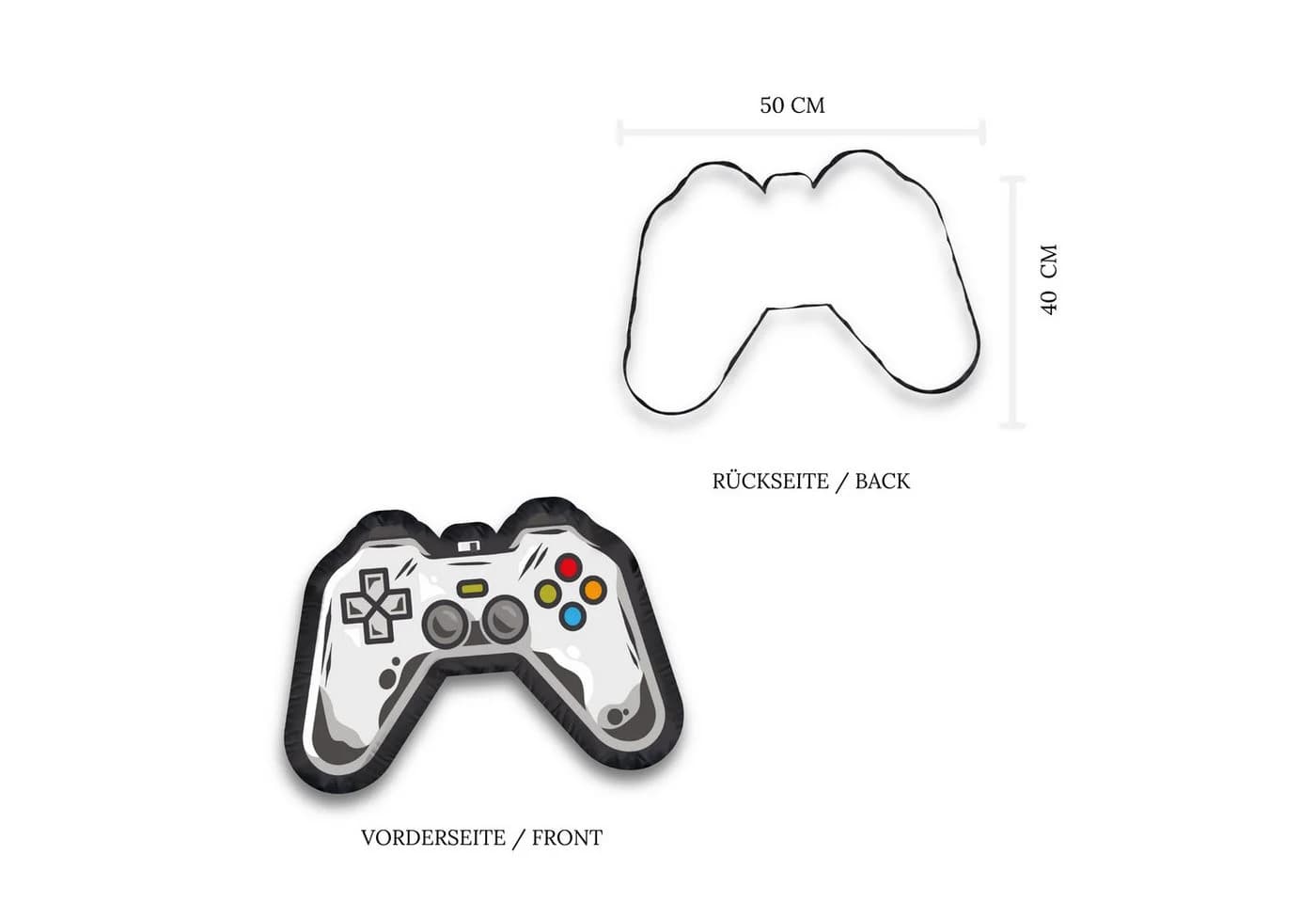 MTOnlinehandel Gamer Kissen 3D Dekokissen 50x40x12cm - Bild 3