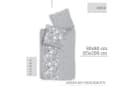 MTOnlinehandel Bettwäsche Sterne Grau Weiß 2-teilig Bild 1