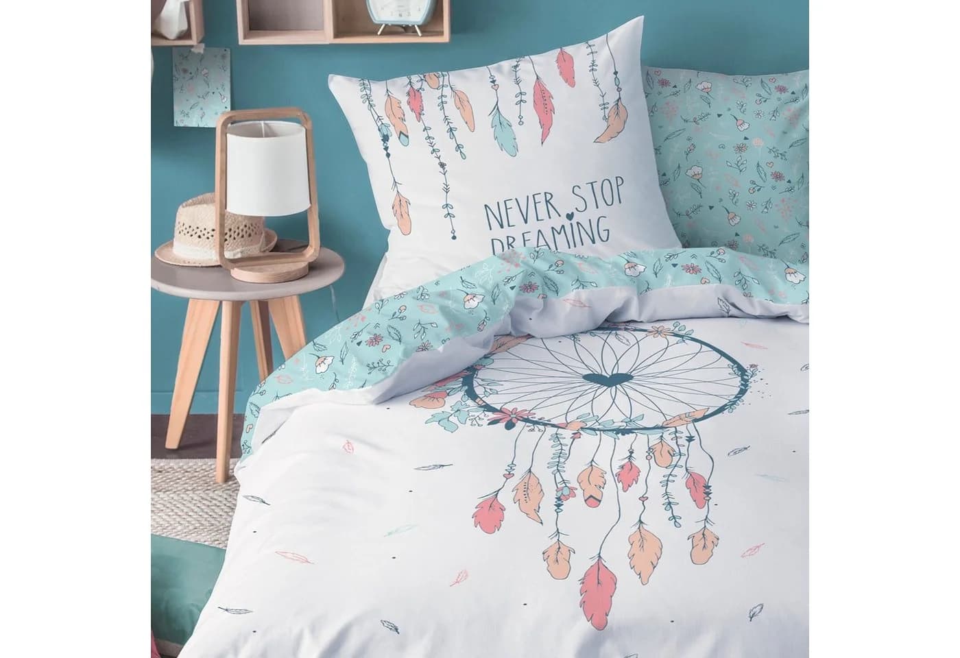 MTOnlinehandel Bettwäsche Traumfänger Boho Winter 100% Baumwolle - Bild 2