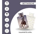 MTOnlinehandel Kinderbettwäsche Pferde Bunt Renforcé Bild 1