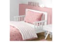 MTOnlinehandel Babybettwäsche Stella Rosa Grau Weiß 100x135 + 40x60 cm Bild 3