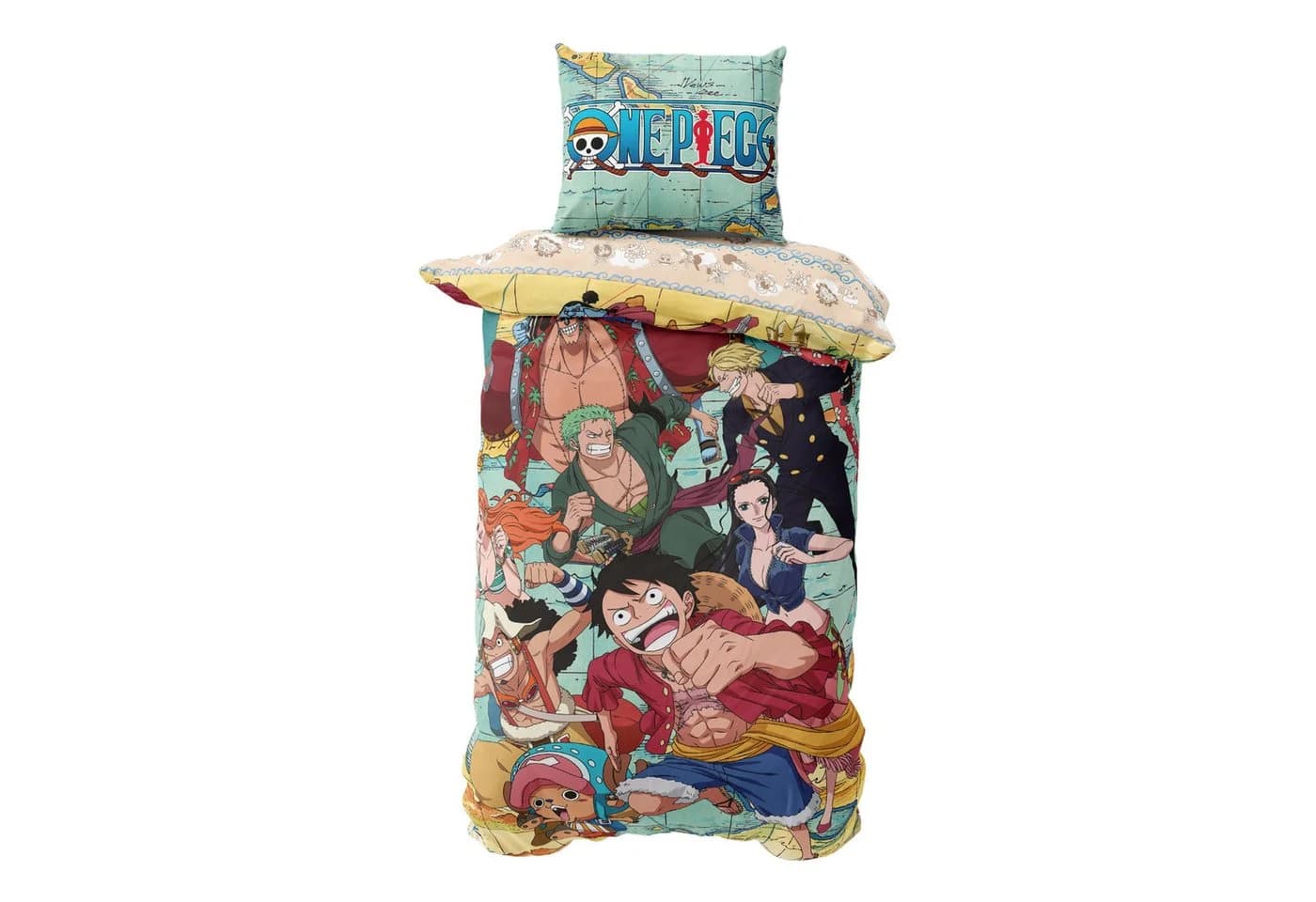 MTOnlinehandel One Piece Bettwäsche Set Microfaser Anime Motiv - Bild 2
