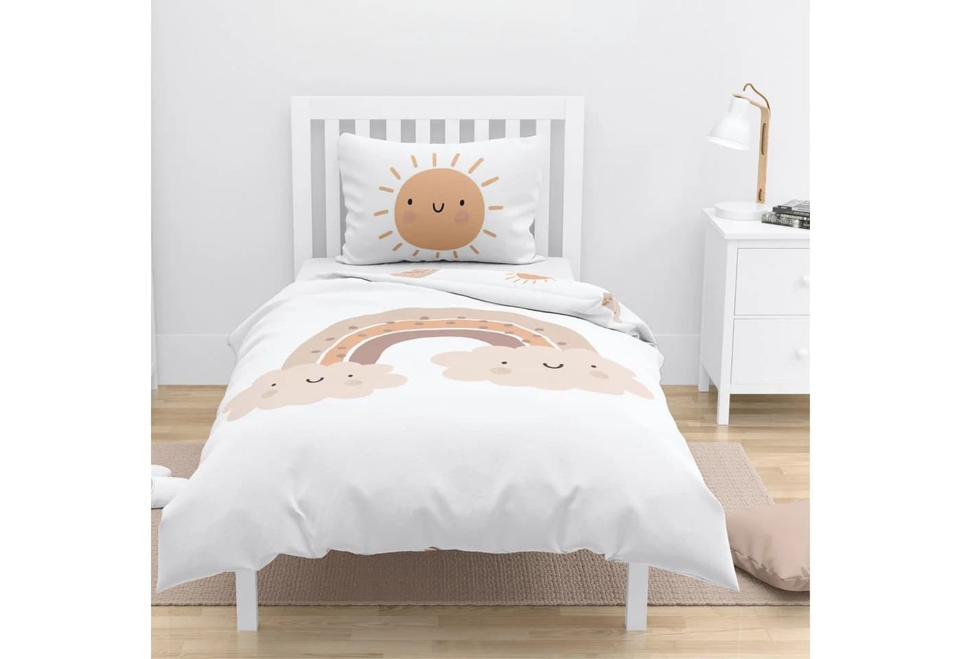 MTOnlinehandel Babybettwäsche Little Sunrise Biber 100% Baumwolle - Bild 2