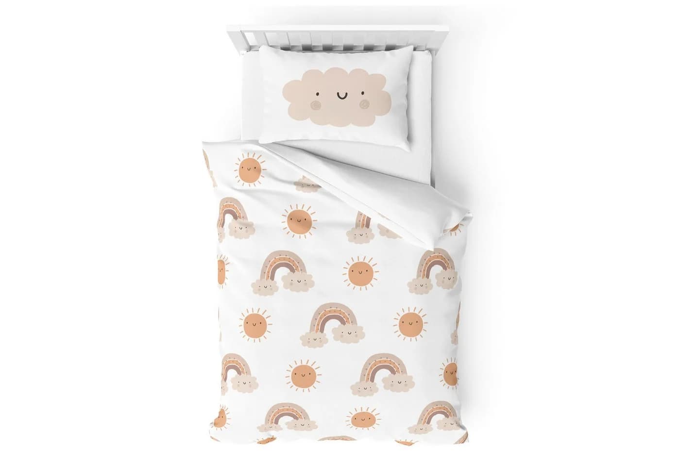 MTOnlinehandel Babybettwäsche Little Sunrise Biber 100% Baumwolle - Bild 3
