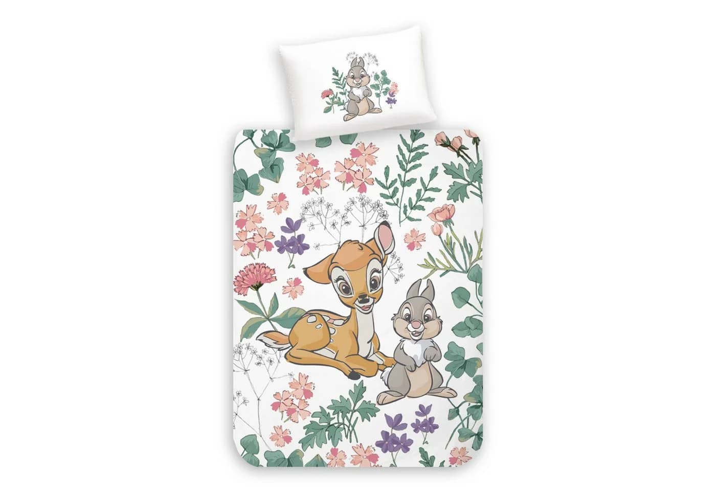 MTOnlinehandel Babybettwäsche Bambi Flower Disney 100% Baumwolle - Bild 2
