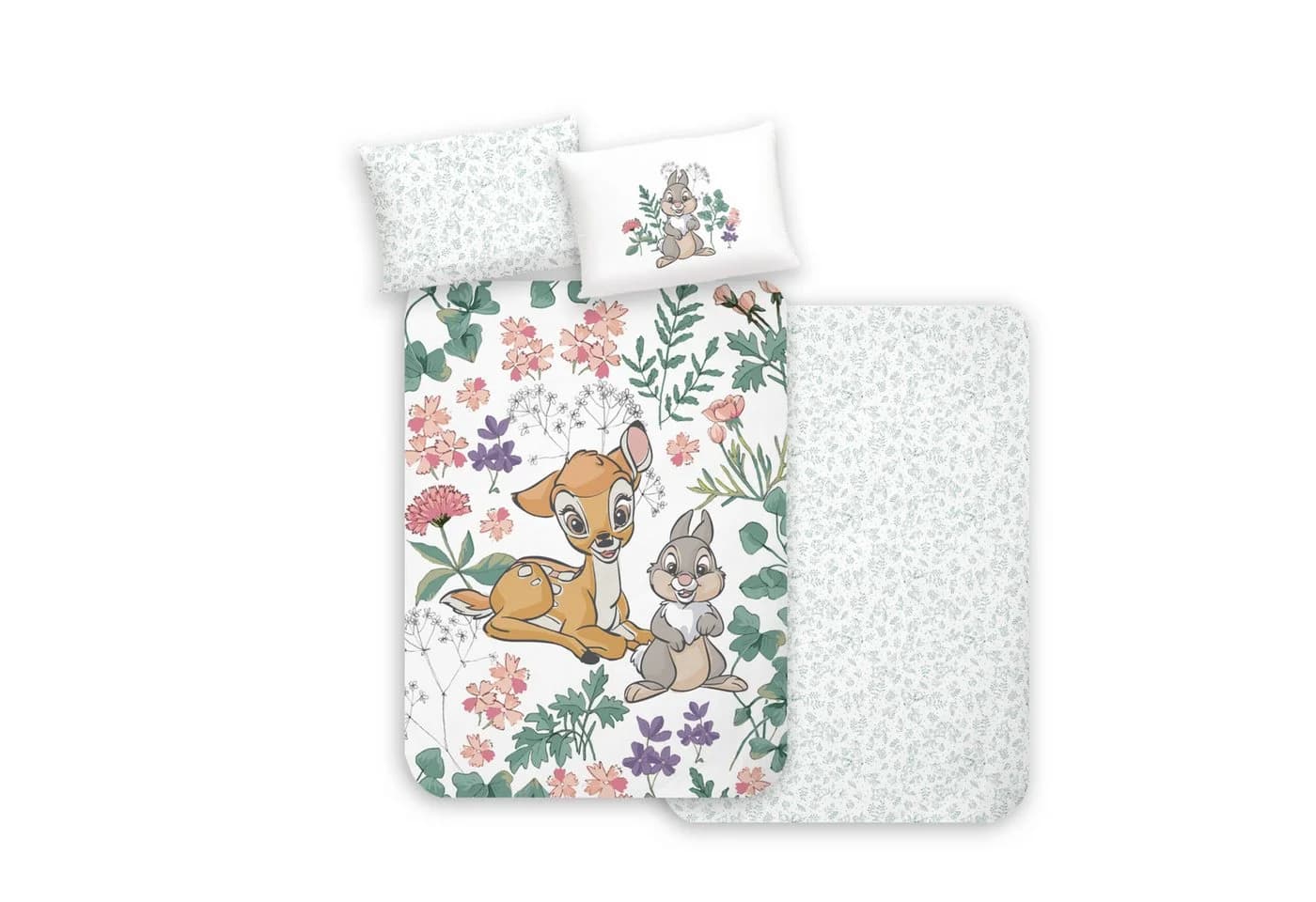 MTOnlinehandel Babybettwäsche Bambi Flower Disney 100% Baumwolle - Bild 5
