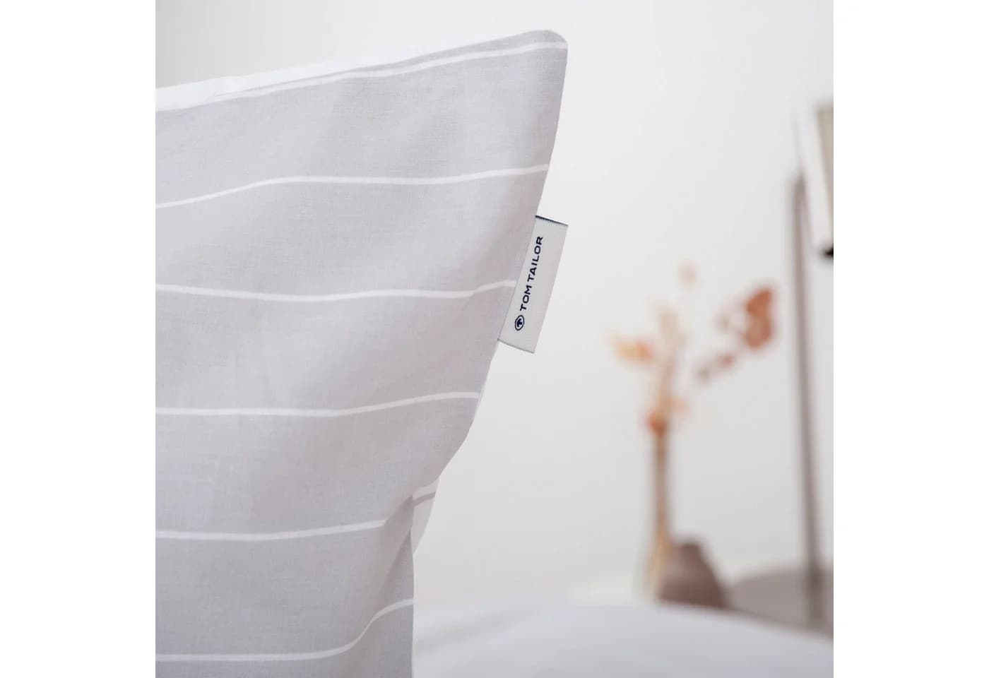 MTOnlinehandel Wendebettwäsche Tom Tailor Renforcé Weiß Skandinavisches Design