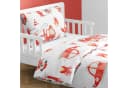 MTOnlinehandel Babybettwäsche Little Hero Feuerwehr 100x135 + 40x60 cm Weiß Rot Bild 4