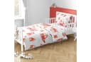 MTOnlinehandel Babybettwäsche Little Hero Feuerwehr 100x135 + 40x60 cm Weiß Rot Bild 5
