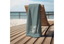MTOnlinehandel Strandtuch Fernweh Grün XXL 100x200 cm Bild 3