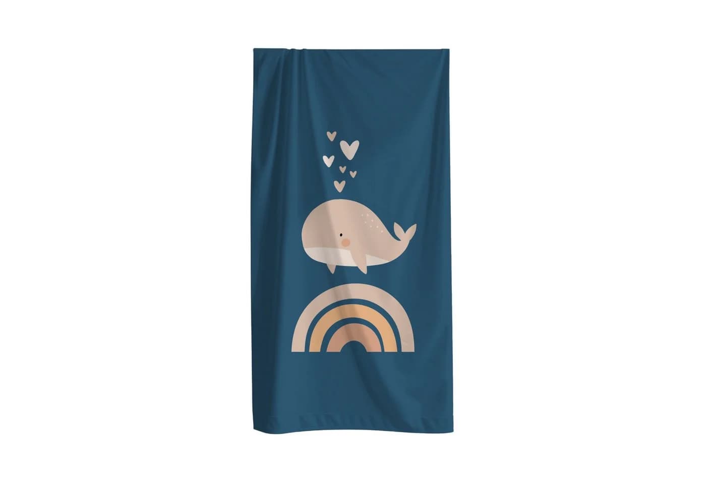 MTOnlinehandel Kinder-Strandtuch 70x140 cm Blau - Bild 2