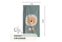 MTOnlinehandel Strandtuch Kinder Löwe 70x140 cm Baumwolle Polyester Mix Bild 4