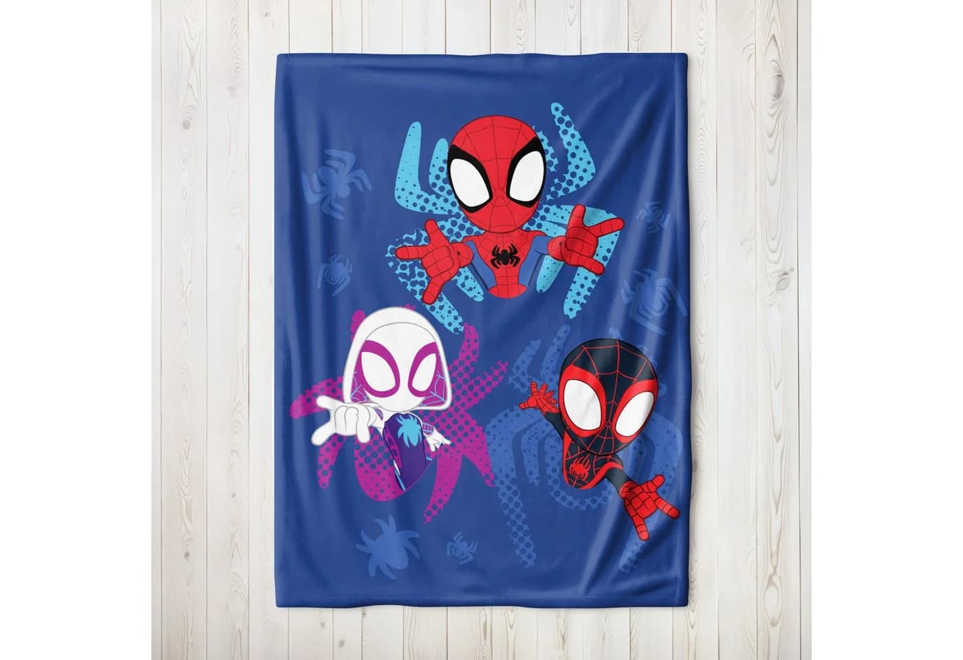 Wolldecke Spidey & Friends 130x170 cm, MTOnlinehandel - Bild 5