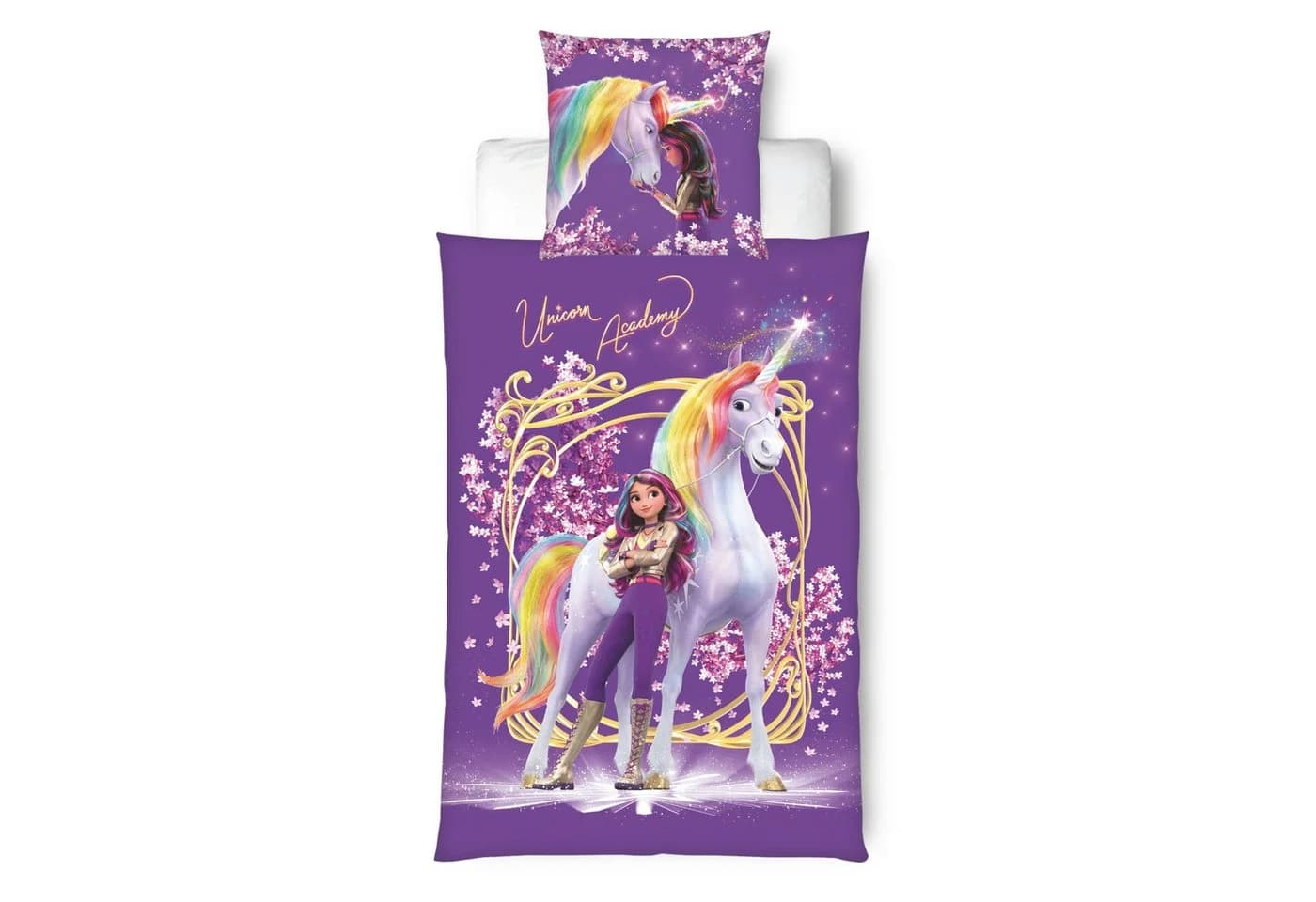 MTOnlinehandel Bettwäsche Unicorn Academy Microfaser 2-teilig - Bild 2