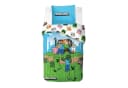 MTOnlinehandel Minecraft Bettwäsche Pixelwelt 100% Baumwolle Bild 1