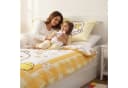 Molang Kinderbettwäsche 135x200 Butter Yellow Renforcé Baumwolle Bild 3