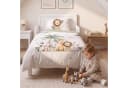 MTOnlinehandel Babybettwäsche Safari 100x135 cm Flanell Weiß/Grün Bild 5